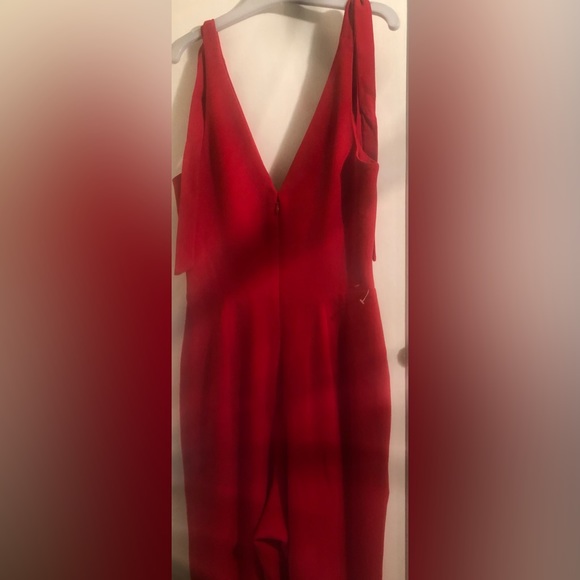 Dress the Population red jumpsuit - Picture 5 of 7